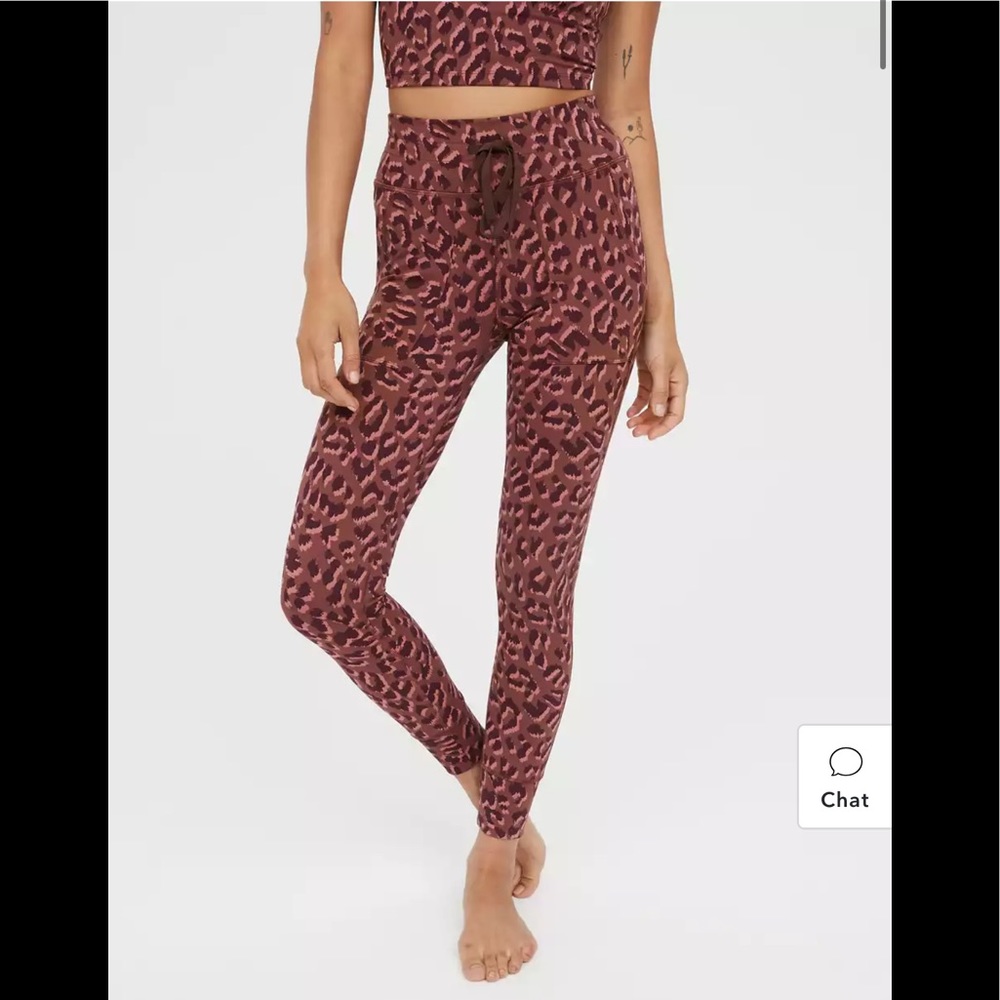 AERIE OFFLINE Jacquard Peak Legging NWT